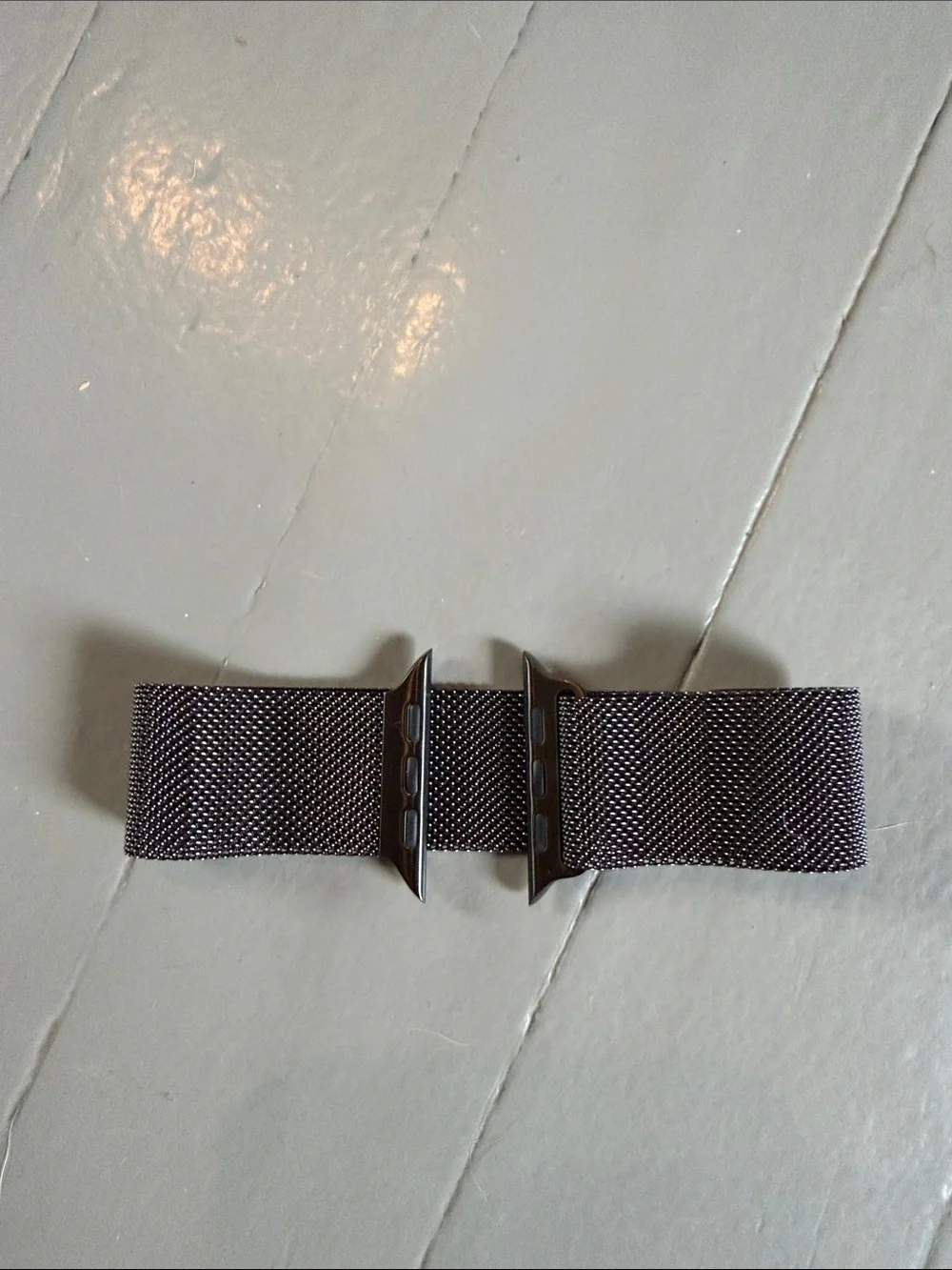 Apple Milanese Loop Stainless Steel Slate Watch Band